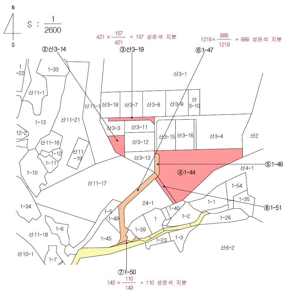 경기도 양평군 서종면 문호리 산3-4 외 2필지 임야 경매 사진 22