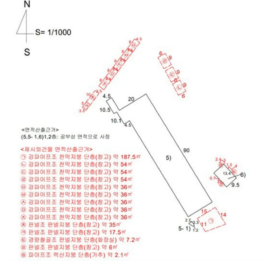 경상북도 경주시 외동읍 석계리 1318-1 외 3필지 공장 경매 사진 52