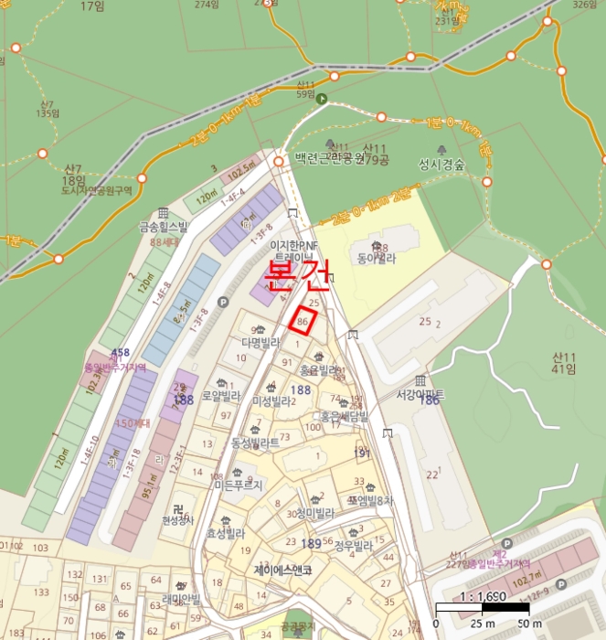 서울 서대문구 홍은동 188-86, 지하층 2호 다세대주택 경매 사진 17
