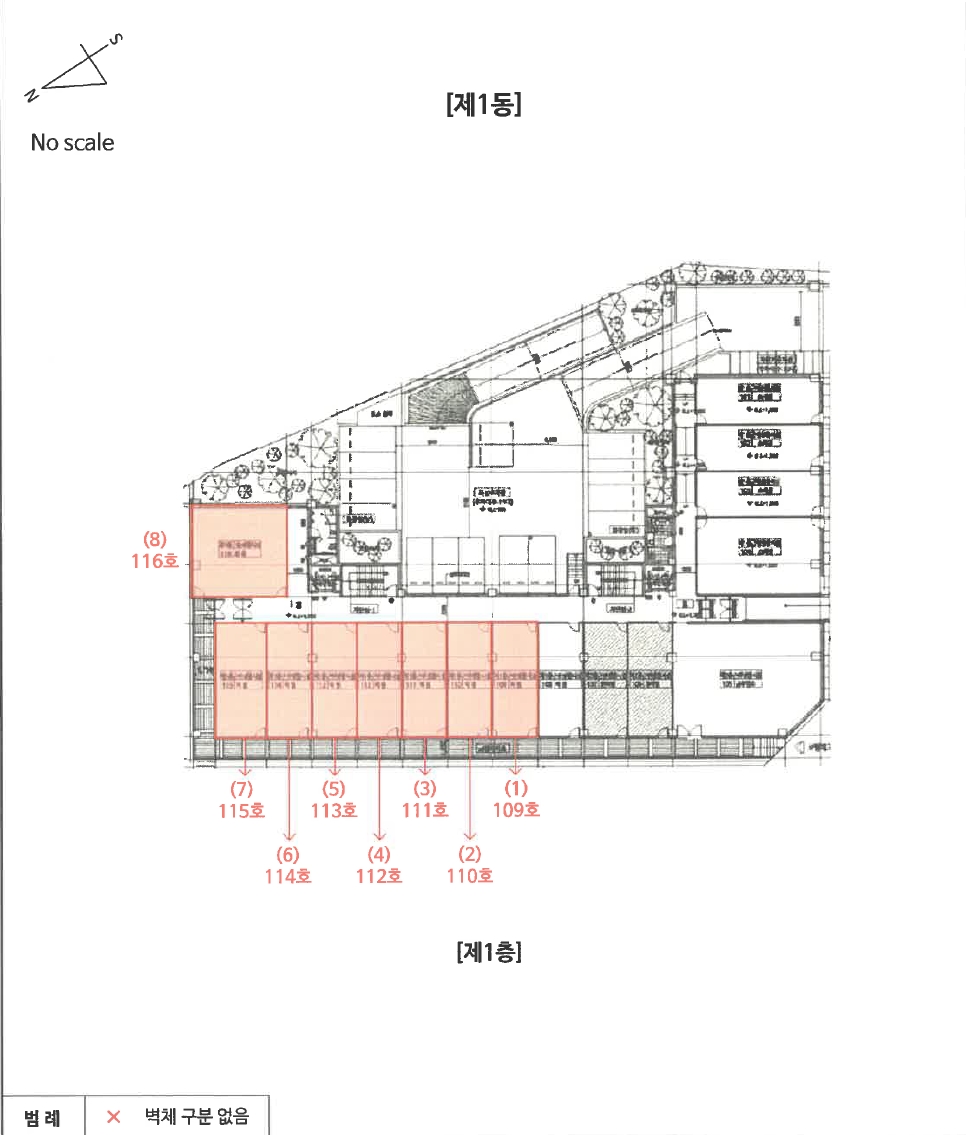 충남 공주시 금흥동 664, 1동 1층109호 외 6개호 근린상가 경매 사진 28