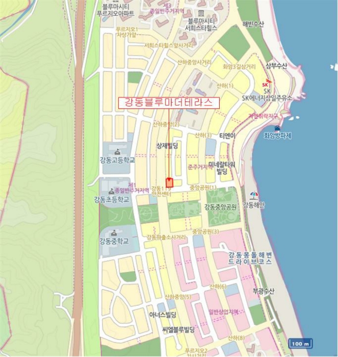 울산 북구 산하동 995-14, 4층401호 (산하동,강동블루마더테라스) 외 1필지 근린상가 경매 사진 7