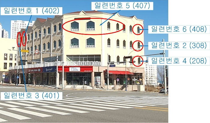 울산 북구 산하동 995-14, 2층208호 (산하동,강동블루마더테라스) 외 1필지 근린상가 경매 사진 4