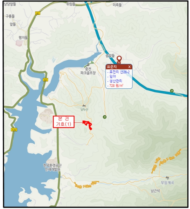 충청북도 제천시 금성면 월굴리 4 외 3필지 공장 경매 사진 41