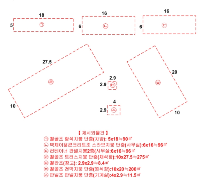 충청북도 제천시 금성면 월굴리 4 외 3필지 공장 경매 사진 46