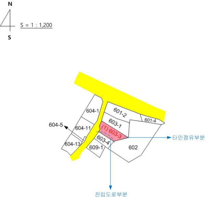 전북특별자치도 군산시 나운동 603-3 대지 경매 사진 22