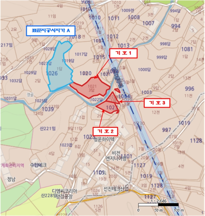 경기도 화성시 양감면 사창리 1021-3 답 경매 사진 9