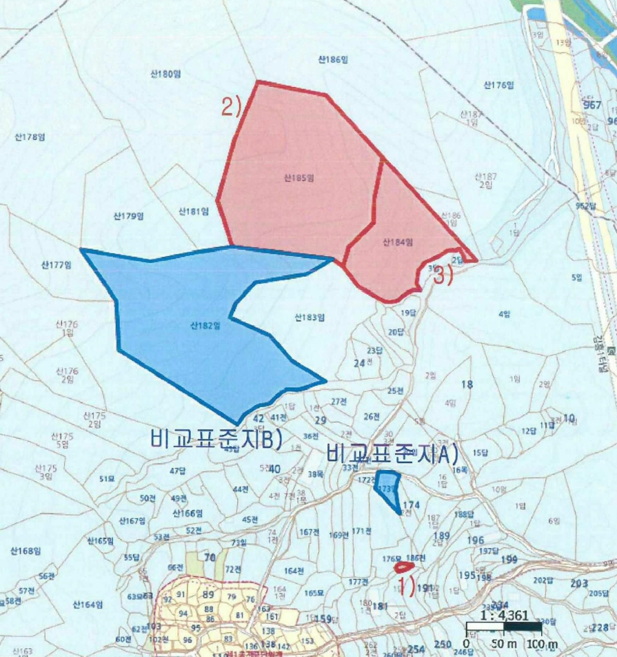 대구광역시 달성군 옥포읍 김흥리 산185 외 1필지 임야 경매 사진 7