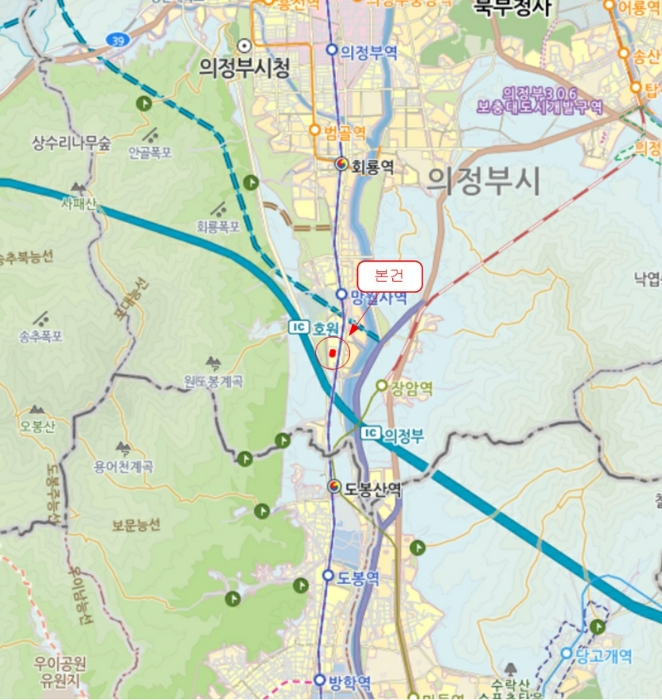 경기 의정부시 호원동 226-249, 205동 4층401호 (호원동,삼익캐슬) 다세대주택 경매 사진 12