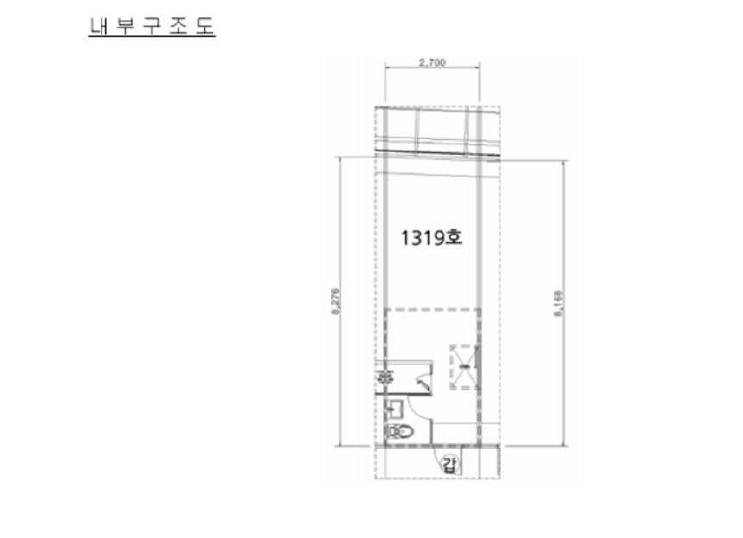경기 화성시 반송동 93-2, 13층1319호 (반송동,동탄에스알골드프라자) 오피스텔(주거) 경매 사진 10