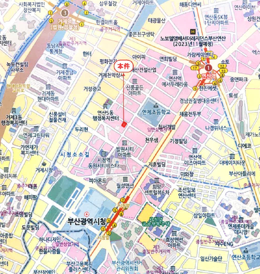 부산 연제구 연산동 1480-50, 2층201호 (연산동,수림하우스) 오피스텔(주거) 경매 사진 12