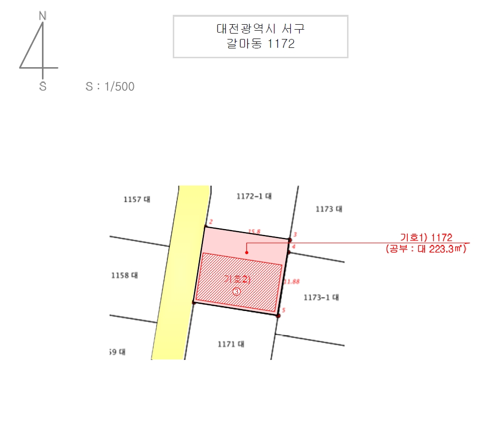 대전광역시 서구 갈마동 1172 다가구주택 경매 사진 57