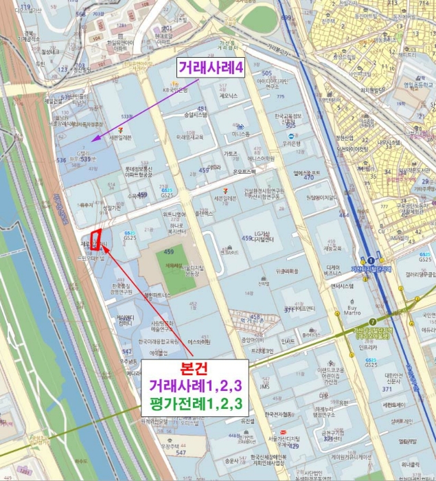 서울 금천구 가산동 535-156, 제2층 제203호 (가산동, 이지크라운) 외 2필지 오피스텔(주거) 경매 사진 14