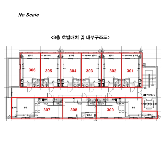 경기 안산시 단원구 선부동 1087-12, 3층301호 (선부동,도원스위트빌) 도시형생활주택 경매 사진 11