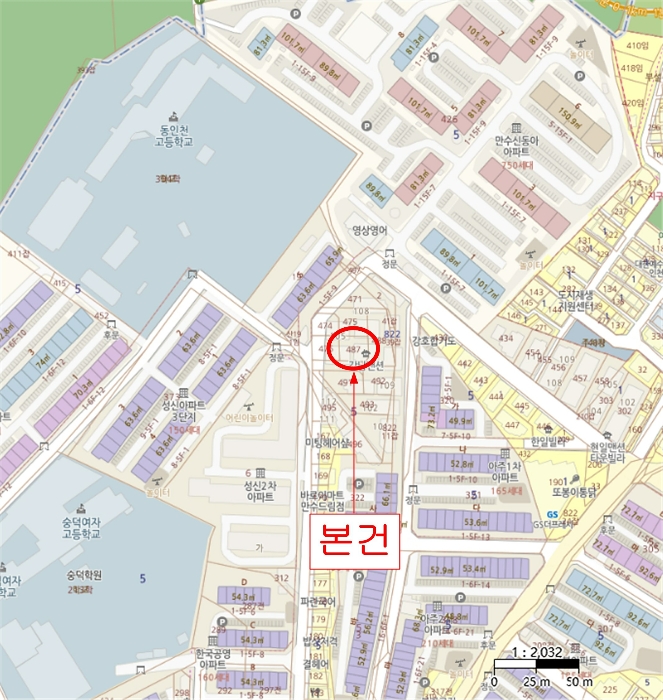 인천 남동구 만수동 5-487, 106동 2층201호 (만수동,강남빌라) 다세대주택 경매 사진 9