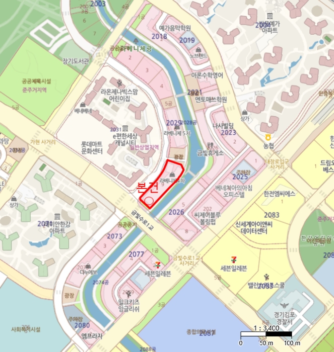 경기 김포시 장기동 2029-9, 1층120호 (장기동,라베니체마치에비뉴4) 외 1필지 근린상가 경매 사진 11