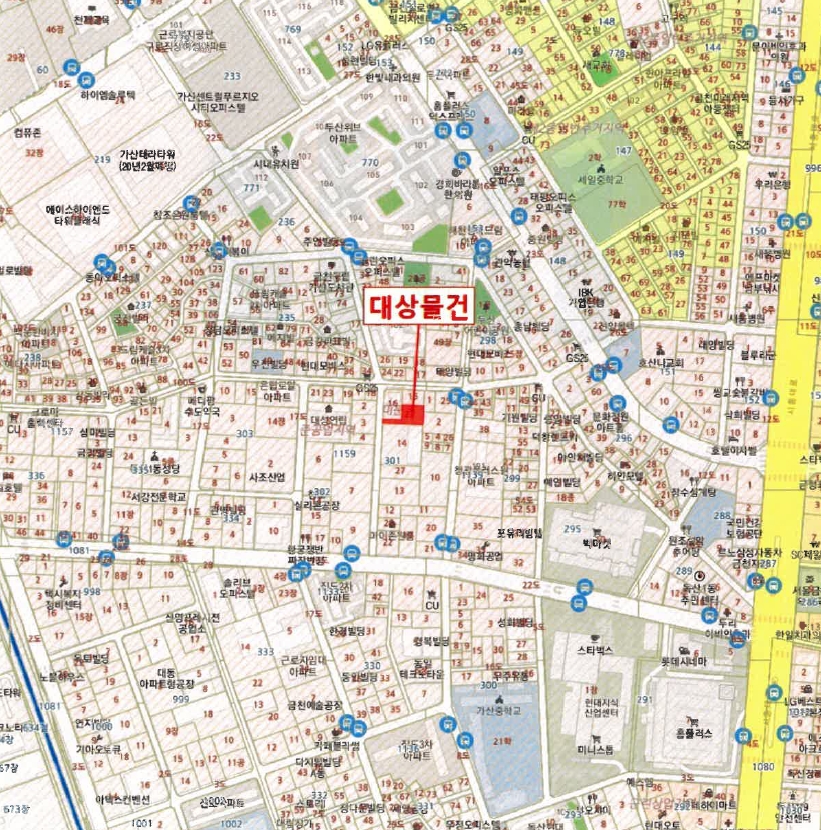 서울 금천구 독산동 301-23, 제5층 제505호 (독산동, 미림에이클래스13차) 오피스텔(주거) 경매 사진 9