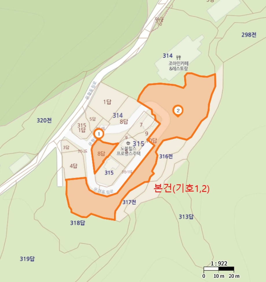 경기 용인시 처인구 모현읍 동림리 315 외 8필지 단독주택 경매 사진 39