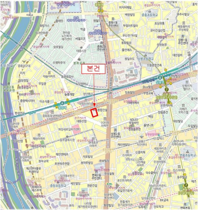 서울 중랑구 상봉동 128-34, 1층101호 (상봉동,스마트트라움) 근린상가 경매 사진 9