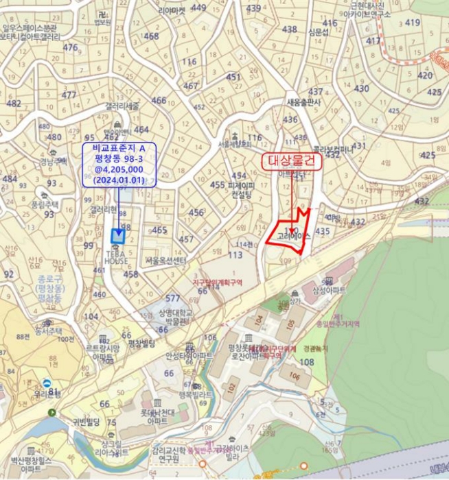 서울특별시 종로구 평창동 110-1 근린생활시설 경매 사진 21