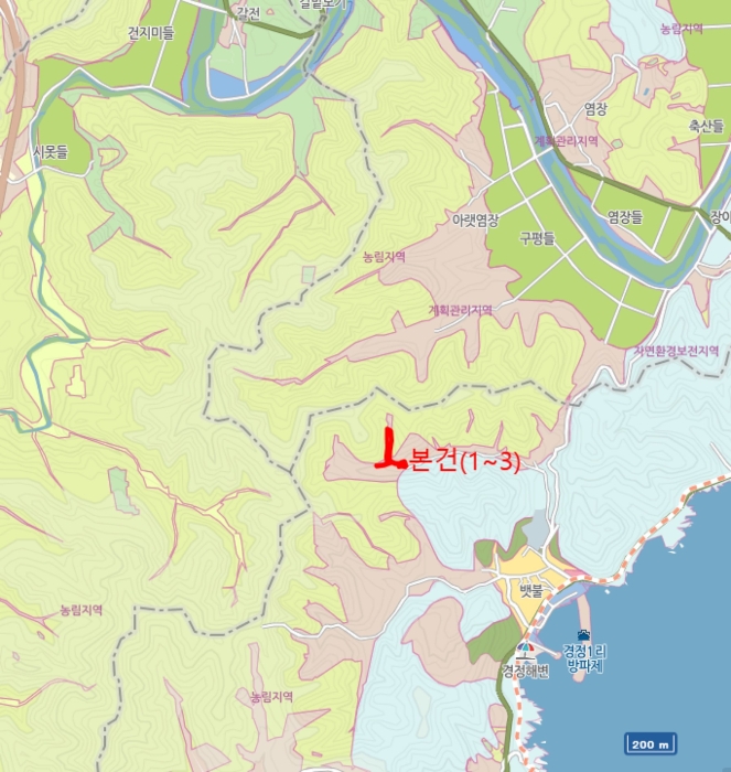 경상북도 영덕군 축산면 경정리 189 답 경매 사진 4
