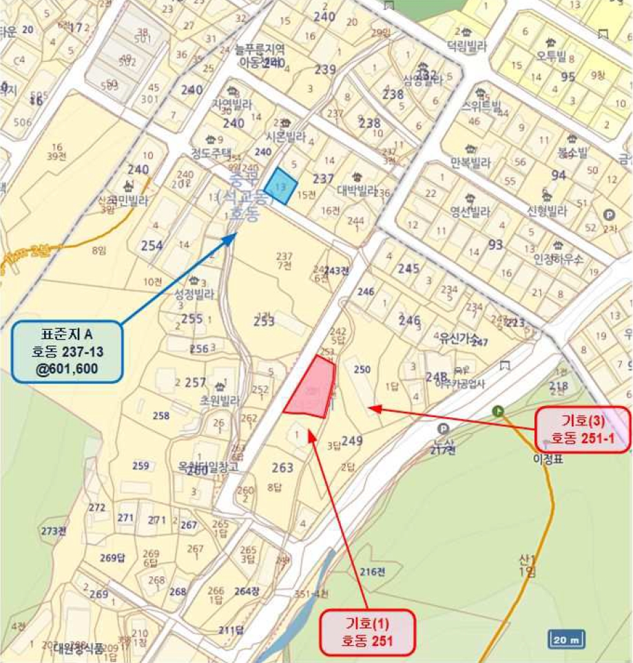 대전광역시 중구 호동 251 외 1필지 상가주택 경매 사진 45