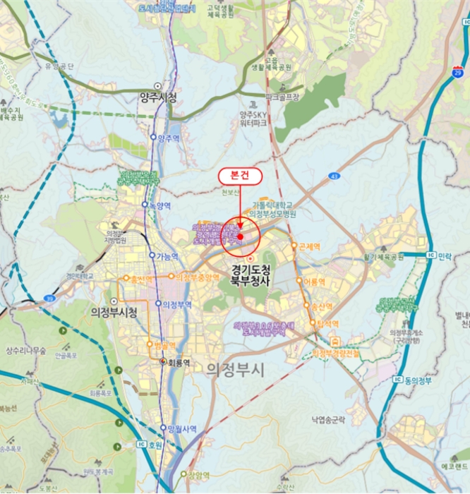경기 의정부시 금오동 470-2, 5층 501호 (금오동,로얄플라자빌딩) 외 1필지 근린상가 경매 사진 22