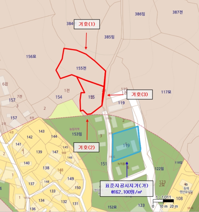 경상북도 영덕군 영덕읍 노물리 155 외 2필지 단독주택 경매 사진 34