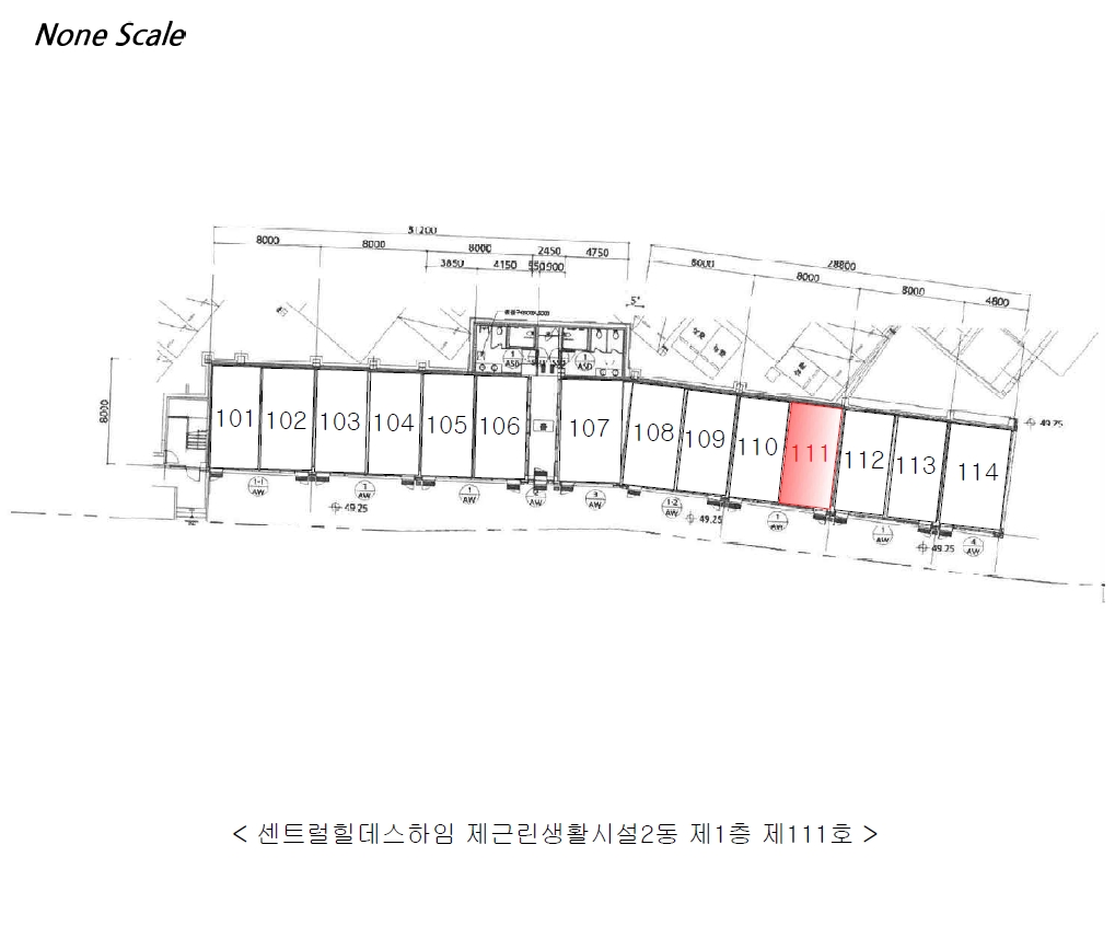 충북 청주시 상당구 탑동 390, 제근린생활시설2동 1층 111호 (탑동, 센트럴힐데스하임) 근린상가 경매 사진 6