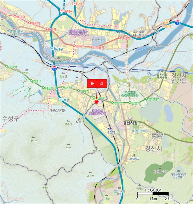 대구 수성구 신매동 57-17, 101동 7층707호 (신매동,유성푸르나임르노블) 아파트 경매 사진 9