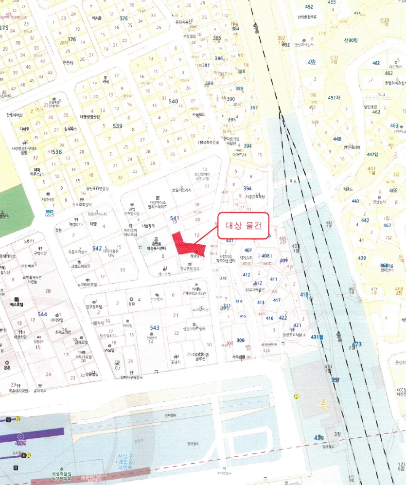 부산 사상구 괘법동 541-15, 2동 3층302호 (괘법동,경남본동빌라) 다세대주택 경매 사진 7