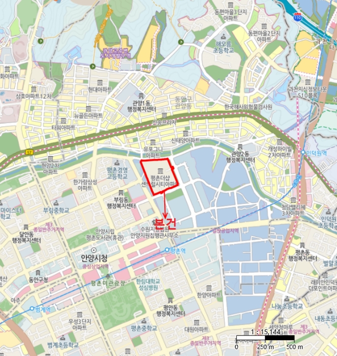경기 안양시 동안구 관양동 1815, 104동 18층1804호 (관양동,평촌더샵센트럴시티) 아파트 경매 사진 13