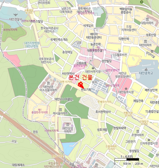 충남 태안군 태안읍 남문리 639-29, 2층201호 외 1개호 외 4필지 다세대주택 경매 사진 29