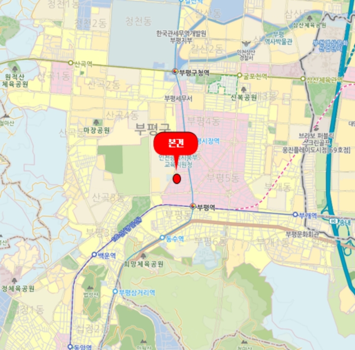 인천 부평구 부평동 341-212, 2층203호 (부평동,브래인씨티) 아파트 경매 사진 12