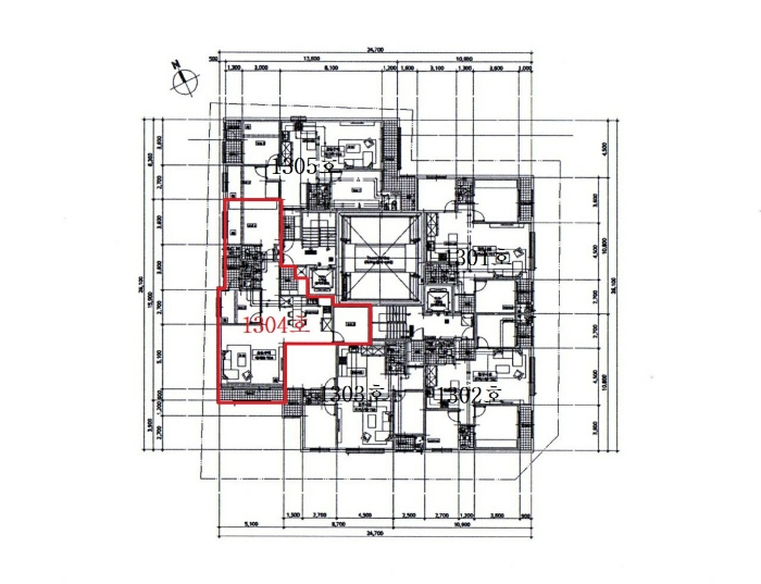 인천광역시 미추홀구 숭의동 169-25 골드프라임 13층1304호 외 2필지 아파트 경매 사진 14