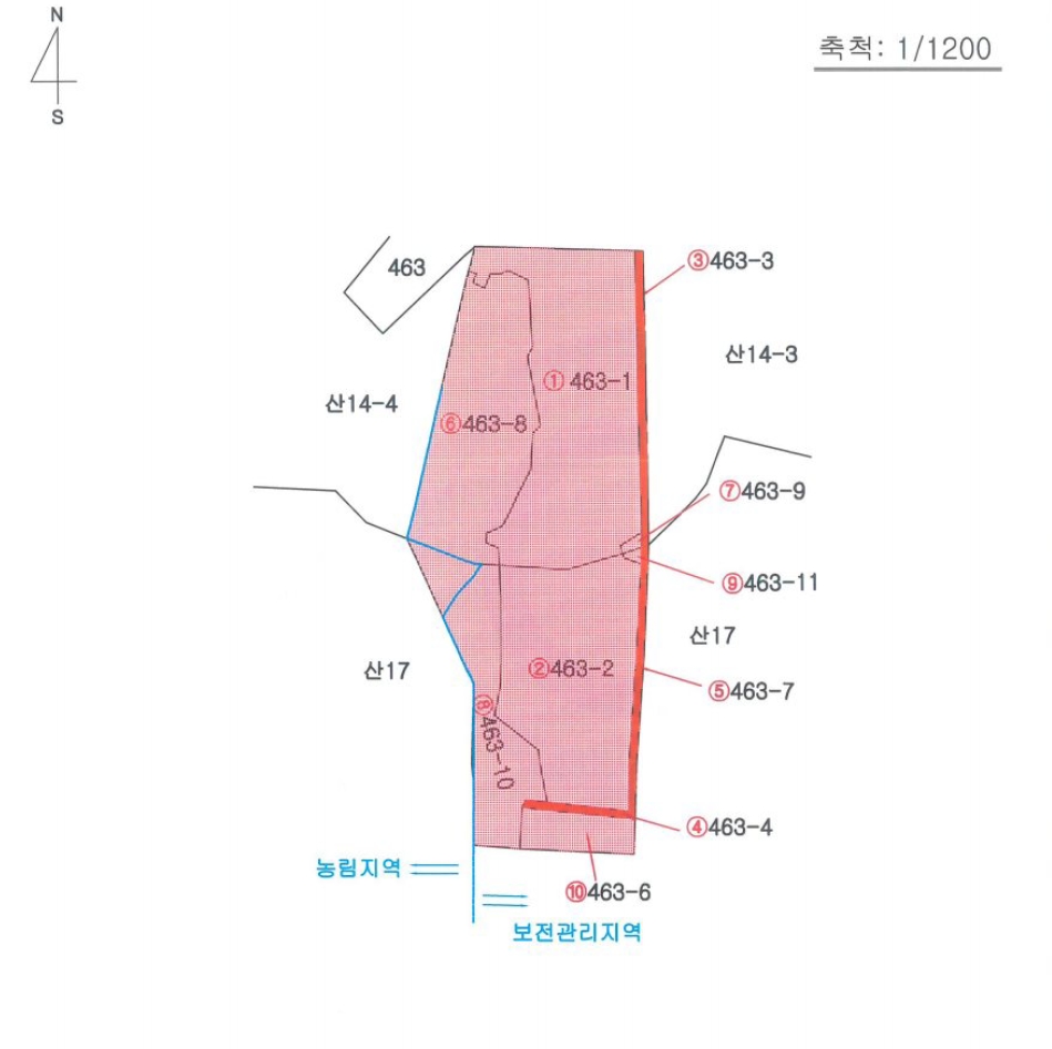 경상북도 영주시 봉현면 한천리 463-1 외 2필지 과수원 경매 사진 19