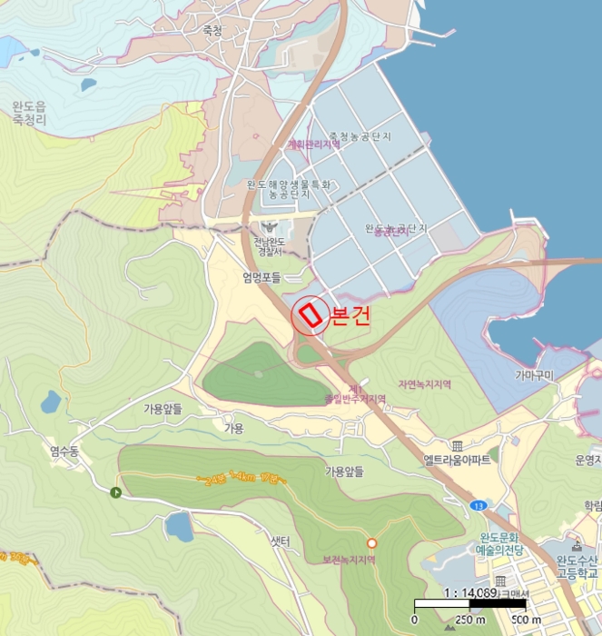 전라남도 완도군 완도읍 가용리 1107 공장 경매 사진 50
