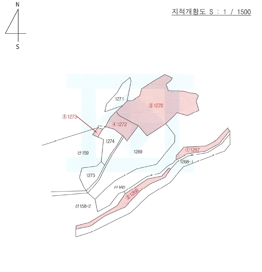 경상북도 울진군 북면 주인리 1267 외 1필지 전 경매 사진 6