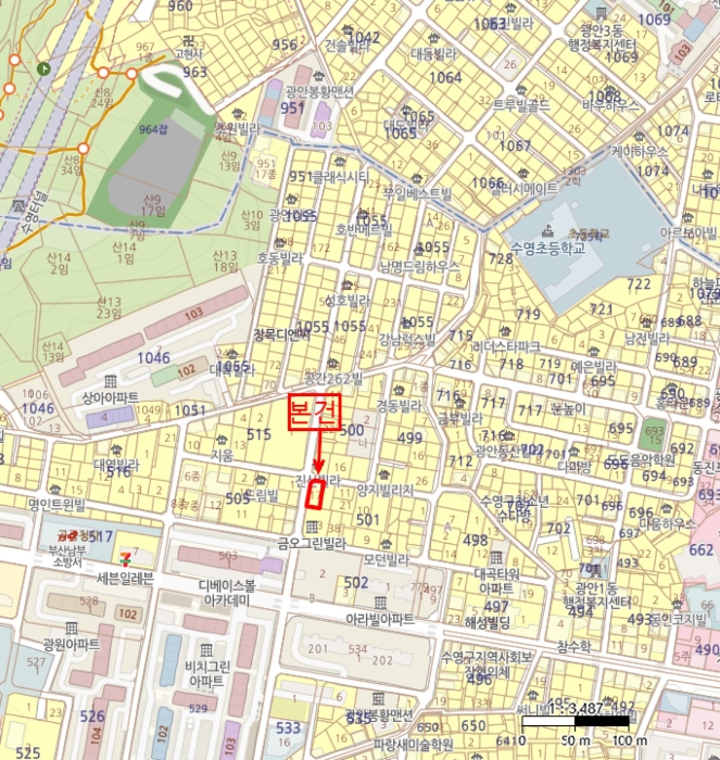 부산 수영구 광안동 501-17, 1층101호 (광안동,라이크리더스) 근린상가 경매 사진 6