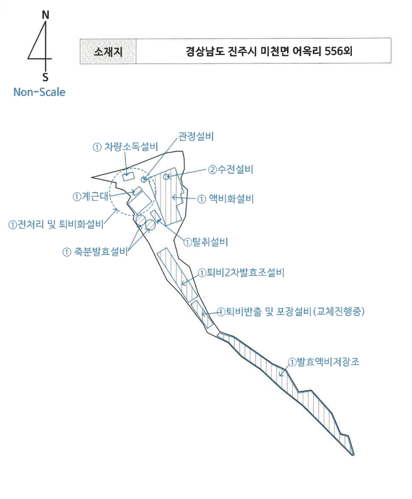 경상남도 진주시 미천면 어옥리 556 외 1필지 분뇨및쓰레기처리 경매 사진 32