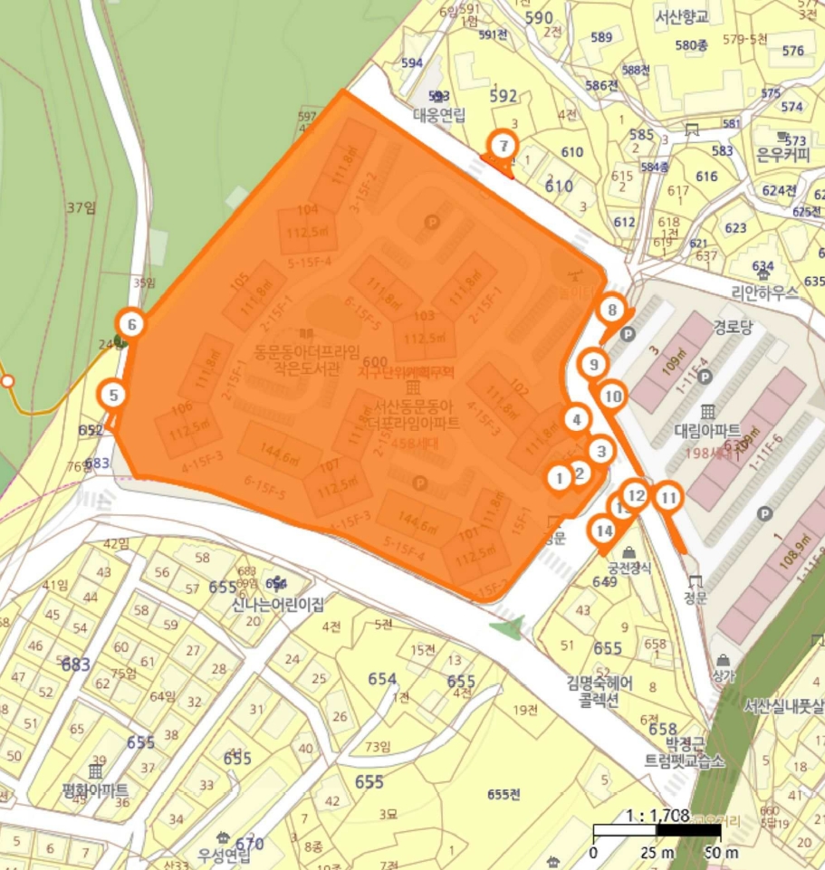 충남 서산시 동문동 600, 근린생활시설동 지1층비03호 (동문동,서산동문동아더프라임) 근린상가 경매 사진 6
