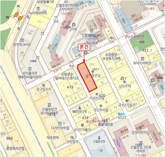 서울 양천구 신월동 420-1, 제101동 제4층 제401호 (신월동, 반도빌리지) 다세대주택 경매 사진 10