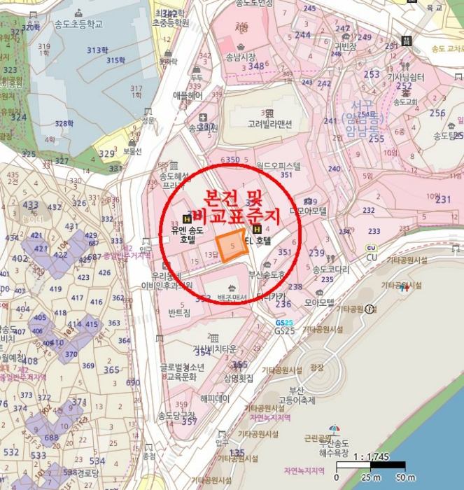 부산광역시 서구 암남동 334-5 숙박시설 경매 사진 42
