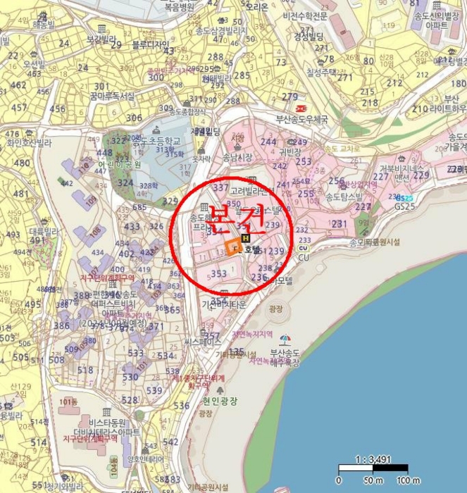 부산광역시 서구 암남동 334-5 숙박시설 경매 사진 43