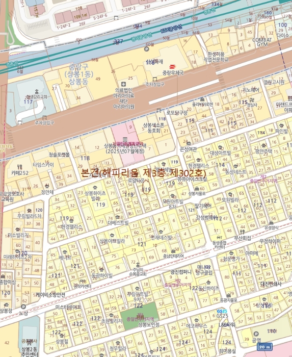 서울 중랑구 상봉동 119-12, 제3층 제302호 (상봉동,해피리움) 도시형생활주택 경매 사진 13