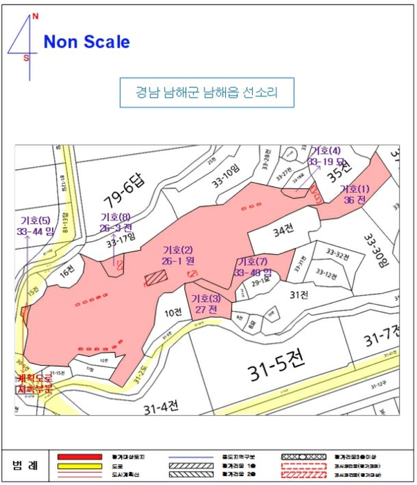 경상남도 남해군 남해읍 선소리 36 외 6필지 근린생활시설 경매 사진 81