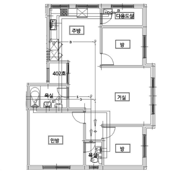 경기 안산시 상록구 사동 1415-21, 4층402호 (사동,수정그린빌) 다세대주택 경매 사진 10