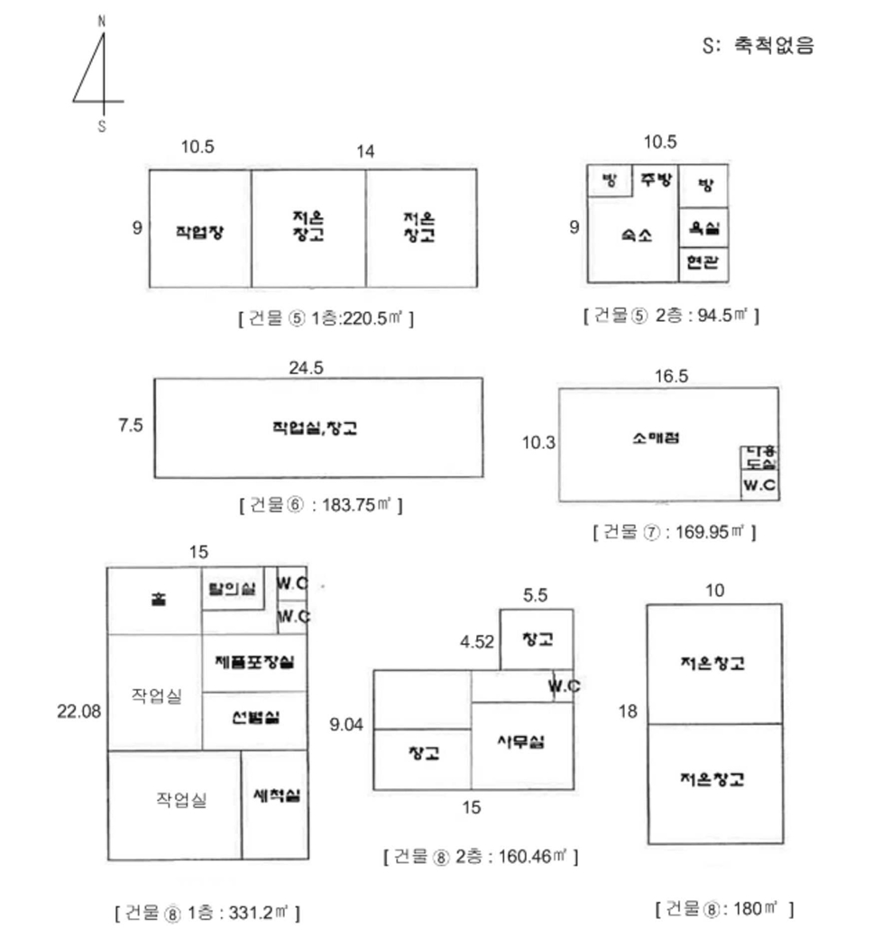 충청북도 충주시 살미면 용천리 551-1 외 3필지 공장 경매 사진 69