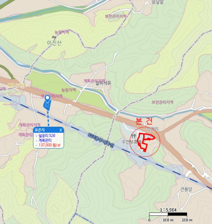 충청북도 충주시 살미면 용천리 551-1 외 3필지 공장 경매 사진 73