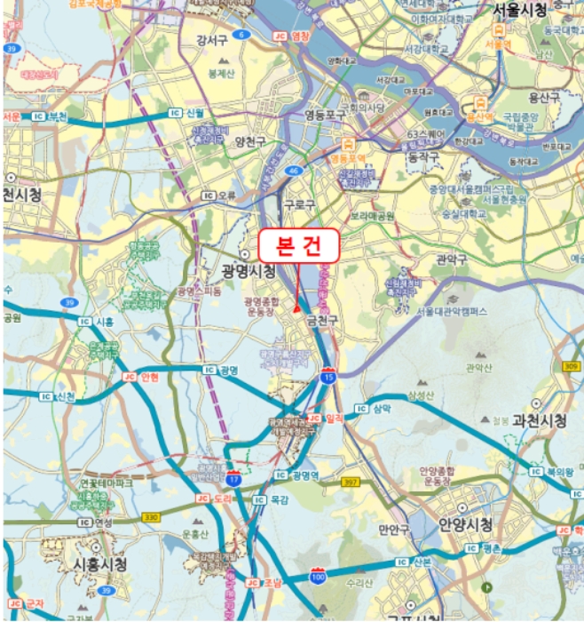 서울 금천구 독산동 1088, 제1402동 제10층 제1004호 외 3필지 아파트 경매 사진 10