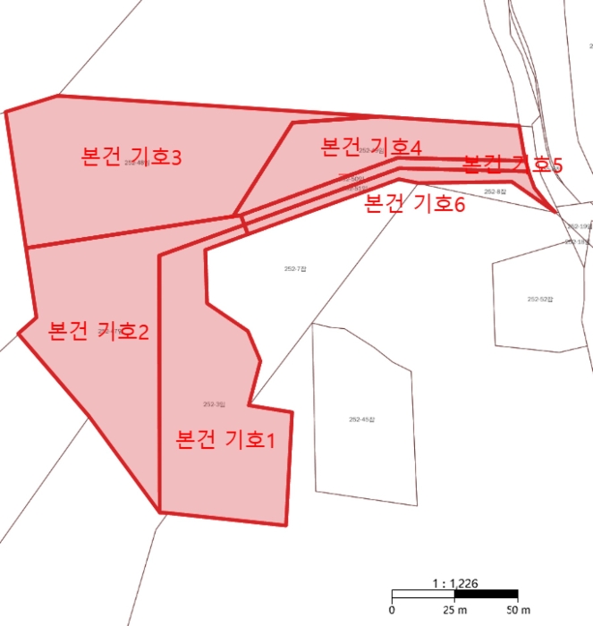 경기도 파주시 월롱면 덕은리 252-3 외 5필지 임야 경매 사진 36